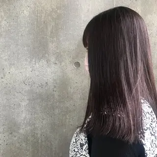 セミロング もりたみかこ 美容師お休み中のヘアスタイル