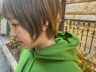 ショート カラー マルヤマ リナの眉毛・アイブロウイメージ
