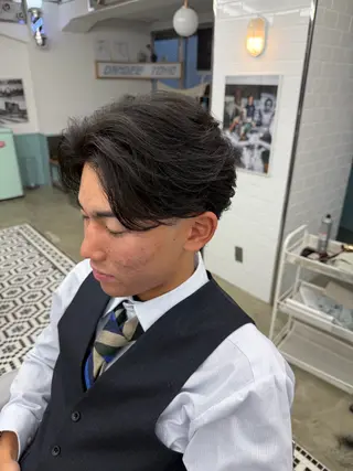 ショート メンズ メンズ特化理容師 ふうきのヘアスタイル