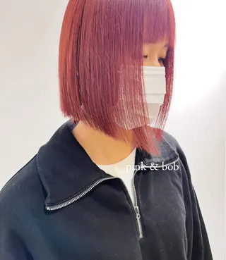 ショート カラー あすか Aem.のヘアスタイル