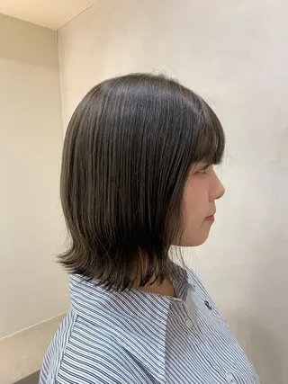 ミディアム カラー マンツーマン施術/ ダブルカラー/アリサのヘアスタイル