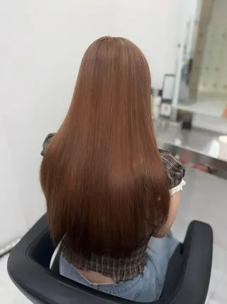 ロング カラー ヘアアレンジ 透明感カラー🎀艶髪 Anju/渋谷🎀のヘアスタイル