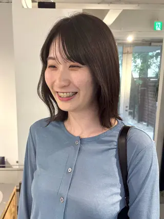 ミディアム カラー 村田 りょうやのヘアスタイル