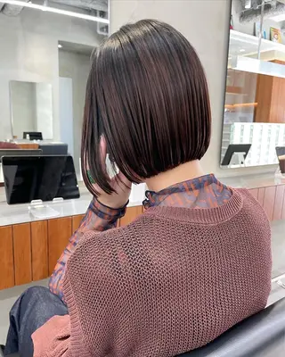 ショート カラー 華 /ショート/ボブのヘアスタイル
