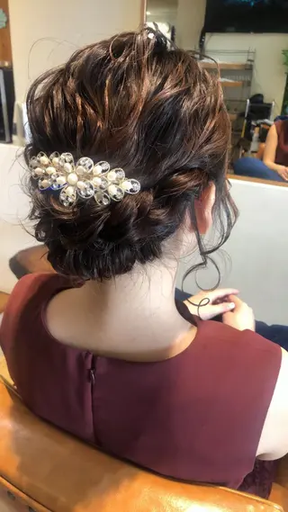 ヘアアレンジ creep hair nozomiのヘアスタイル