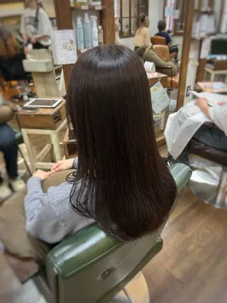 セミロング カラー 徳永　髪質改善 カラー🪄💫のヘアスタイル