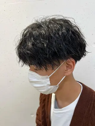 パーマ 赤嶺 毅史のヘアスタイル