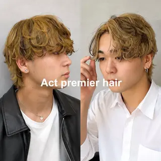 パーマ メンズパーマ募集中/ 栄/大場和哉のヘアスタイル