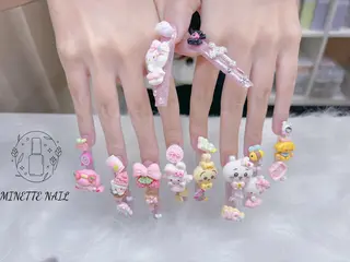 ネイル Minette nailHuongのネイルデザイン