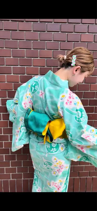 ショート カラー ヘアアレンジ 「sumi」 AMIのヘアスタイル
