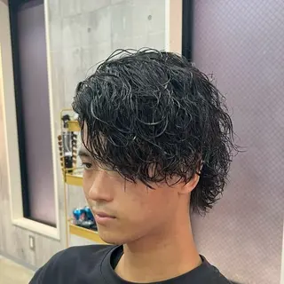 パーマ メンズ MENIN メンズ サロン　望月　涼太のヘアスタイル