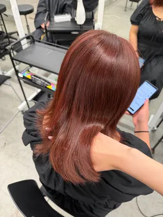 カラー 透明感カラー🫧 EMAのヘアスタイル