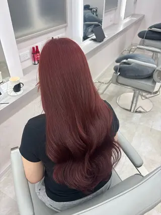 ロング カラー 心斎橋/透明感カラー / ミサキのヘアスタイル