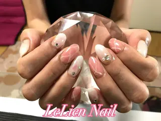 ネイル モチの良さ◉ フィルインネイル♡のネイルデザイン