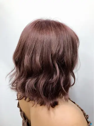 ミディアム カラー 韓国ヘア🤍髪質改善 🇰🇷AKANEのヘアスタイル