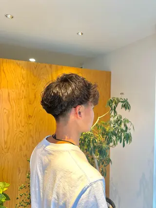 ショート パーマ メンズ 🔥メンズ特化 /パーマ&カット🌀のヘアスタイル