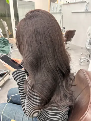 ミディアム カラー Hina🫧透明感 /上品/モテ🫧のヘアスタイル