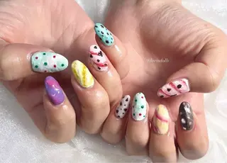 ネイル LovinDoLLs ラビンドールズのネイルデザイン