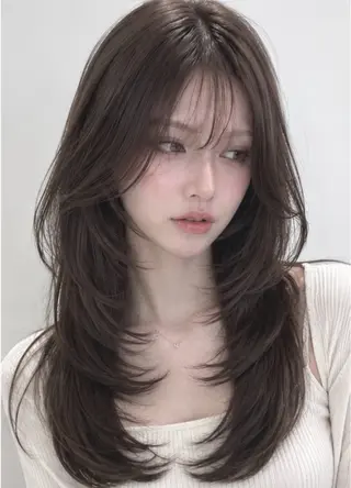 ロング カラー ダメージレス美容師 🌱水島侑理のヘアスタイル