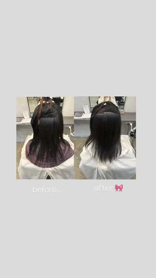 セミロング 可愛いstyling おしえます♡🌸冬桜のヘアスタイル