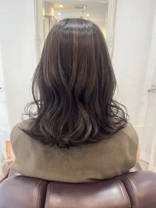 ミディアム カラー 中原由貴 /WILLOW京橋のヘアスタイル