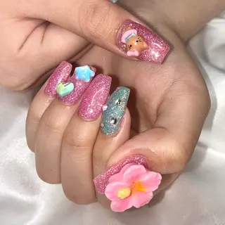 ネイル Nail ヌシん家 AKANEのネイルデザイン