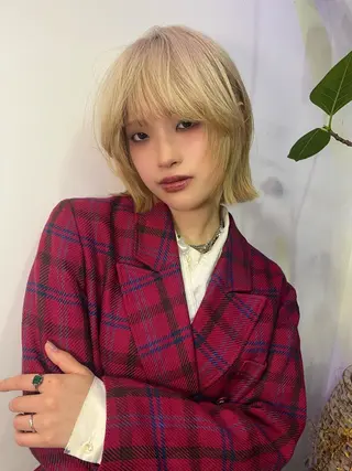 ヘアアレンジ 💜ness/くるみ /メンズカットのヘアスタイル