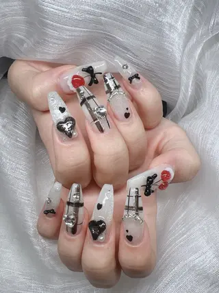 ネイル Lee Nails チップ長さだし専門店のネイルデザイン