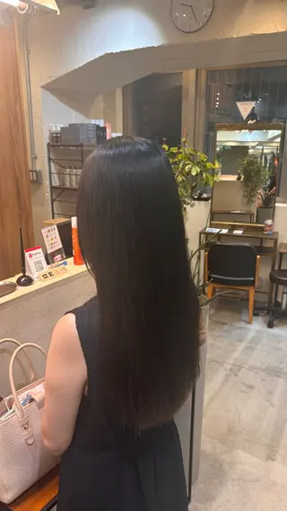 ロング メンズパーマ/カラー /姫花🫧🐇のヘアスタイル