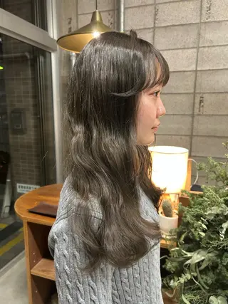 カラー カエデ🦔 カットモデルのヘアスタイル