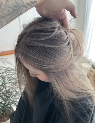 セミロング カラー 指名数No.1 /NAOYAのヘアスタイル