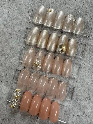 ネイル モチの良さ◉ フィルインネイル♡のネイルデザイン