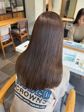 セミロング カラー 𝒚𝒖-𝒓𝒊 ⸝⋆艶color🌙のヘアスタイル