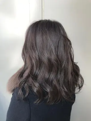 ミディアム カラー 【透明感、艶髪】西村 有司のヘアスタイル