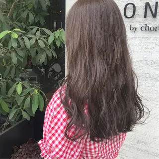 ロング kiyono ⭐︎ダブルカラーのヘアスタイル