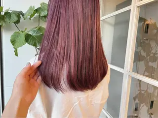 ロング カラー ヘアアレンジ たかいわ みきのヘアスタイル