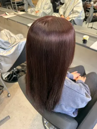 カラー 🌺SORA/ 縮毛/カラー🌺のヘアスタイル
