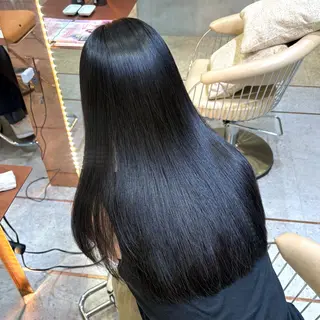 セミロング カラー 顔周りレイヤーカット /髪質改善/ゆう🤍のヘアスタイル