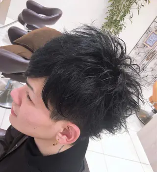 ショート 難しい髪質の縮毛矯正 高岡/射水/髪質改善のヘアスタイル