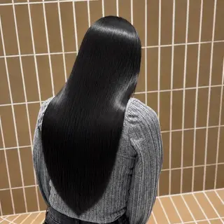 ロング カラー ヘアアレンジ 🫧新宿 透明感 カラー/サスケ🫧のヘアスタイル