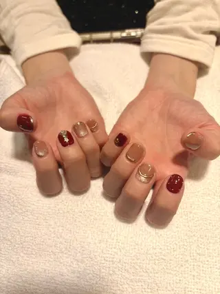ネイル 菊池 菜月のヘアスタイル