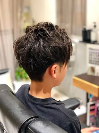ショート キッズ ✨ケア×デザイン🎨 杉本賢人のヘアスタイル
