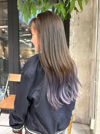 ロング カラー ♡ハイライトカラー shinri♡のヘアスタイル