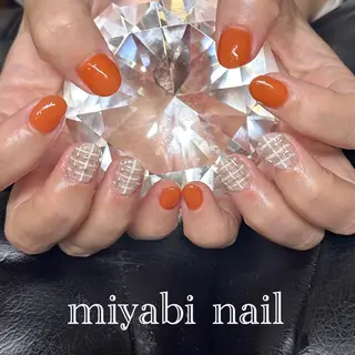 ネイル miyabi nail 桂川駅近くのネイルデザイン