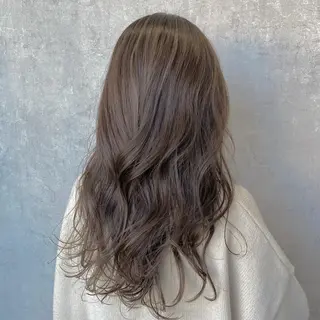 ロング カラー パーマ ヘアアレンジ 🤍透明感カラー🤍 Ryujiのヘアスタイル