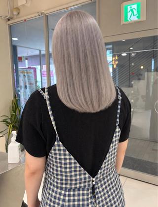 ミディアム カラー 浅野 匠のヘアスタイル