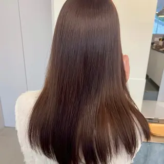 ロング カラー 縮毛矯正/レイヤー /kirara🌼のヘアスタイル
