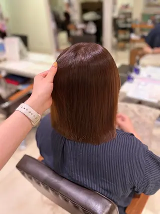 ショート レイヤーカット/ 髪質改善💘Ainaのヘアスタイル