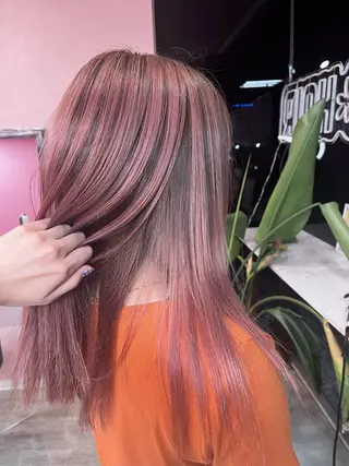セミロング カラー 🫧富田 苑実🫧のヘアスタイル