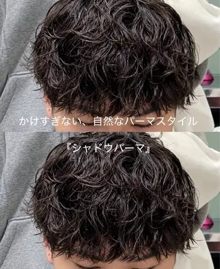 ショート パーマ メンズ 🎸men's🎸 毛流れパーマ/renのヘアスタイル
